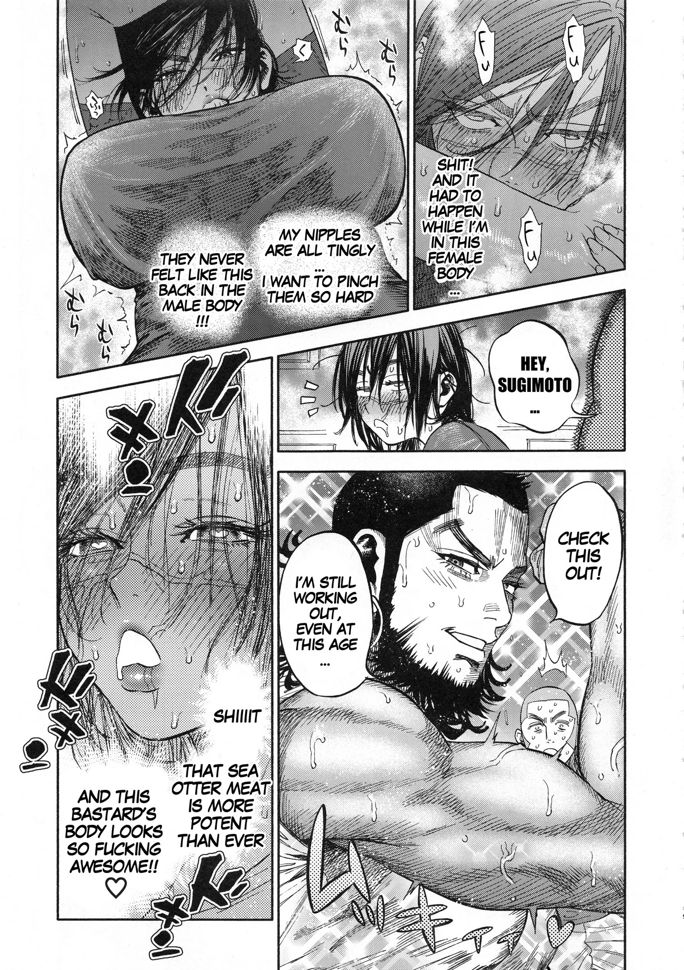 Let's Have Some Sea Otter Meat With Sugimoto-san porn comic picture 8