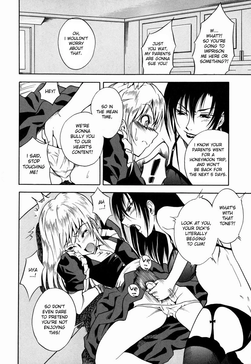 Let's Teach Him a Lesson! | Kyouikuteki Shidou! porn comic picture 8