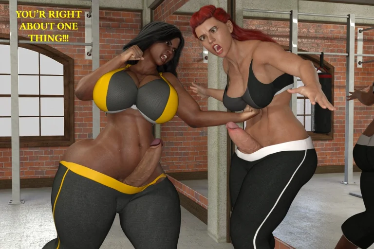 Lexi vs. Trish porn comic picture 7