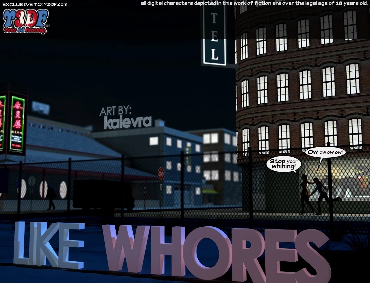 Like Whores porn comic picture 1