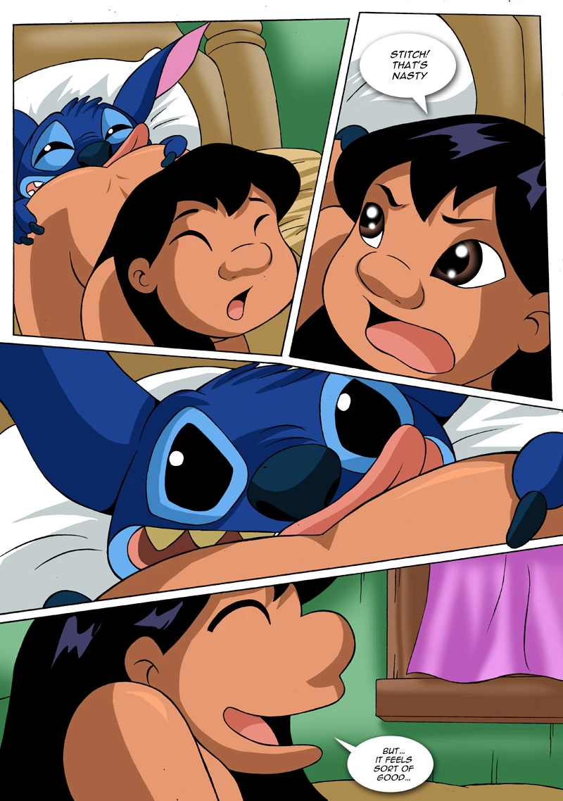 Lilo and Stitch-Lessons porn comic picture 14