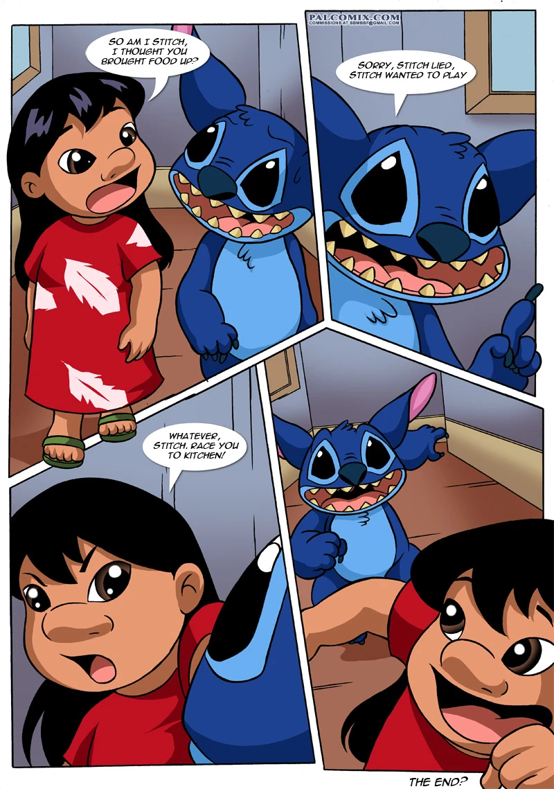 Lilo and Stitch-Lessons porn comic picture 24