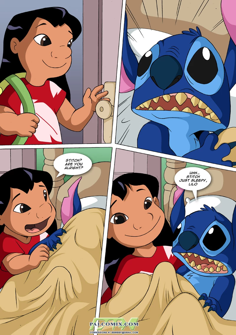 Lilo and Stitch-Lessons porn comic picture 3