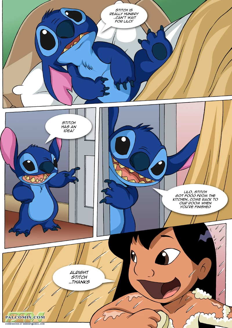 Lilo and Stitch-Lessons porn comic picture 6