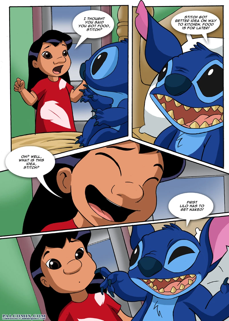 Lilo and Stitch-Lessons porn comic picture 8