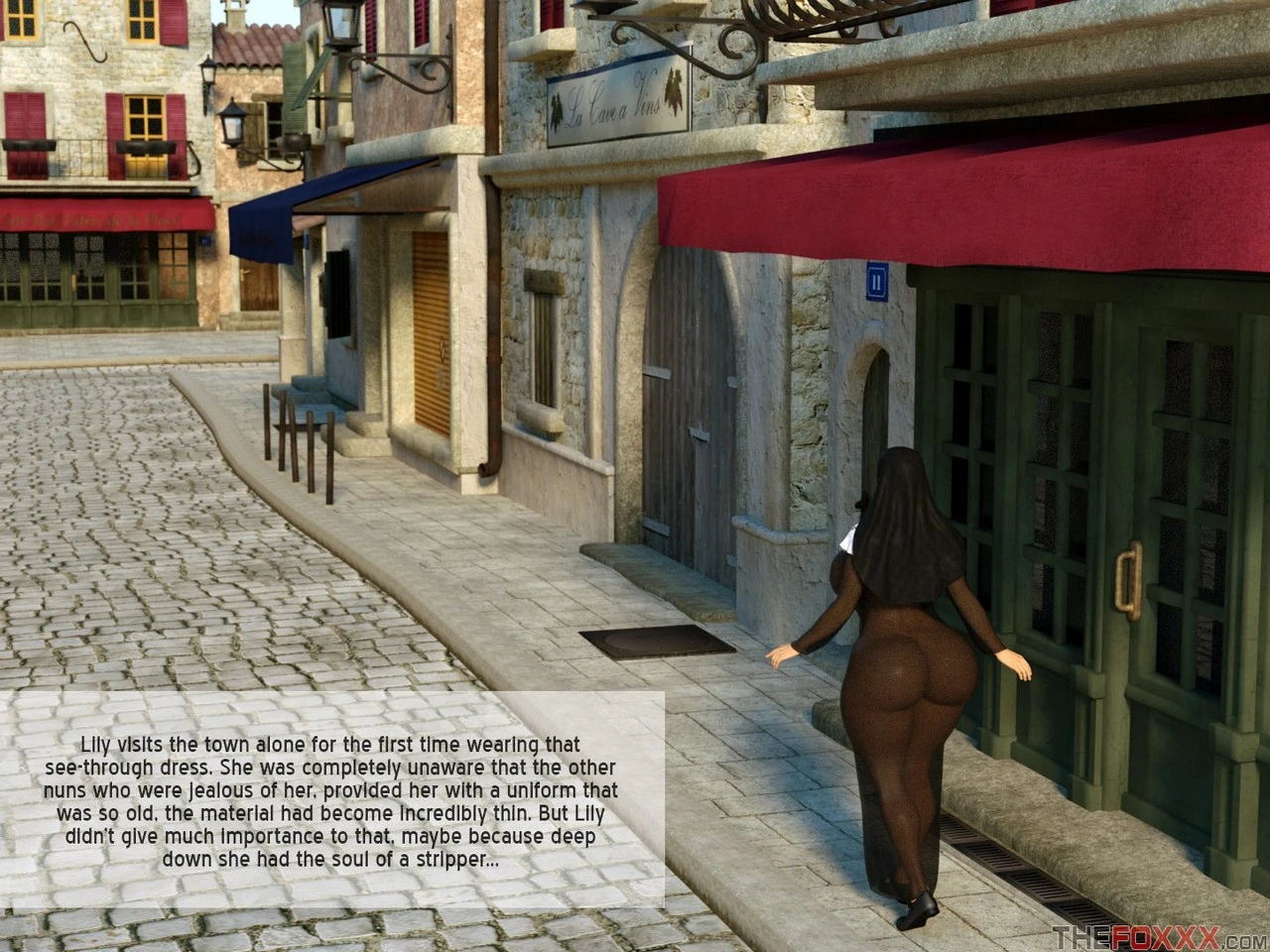 Lily's First Day As A Nun porn comic picture 5