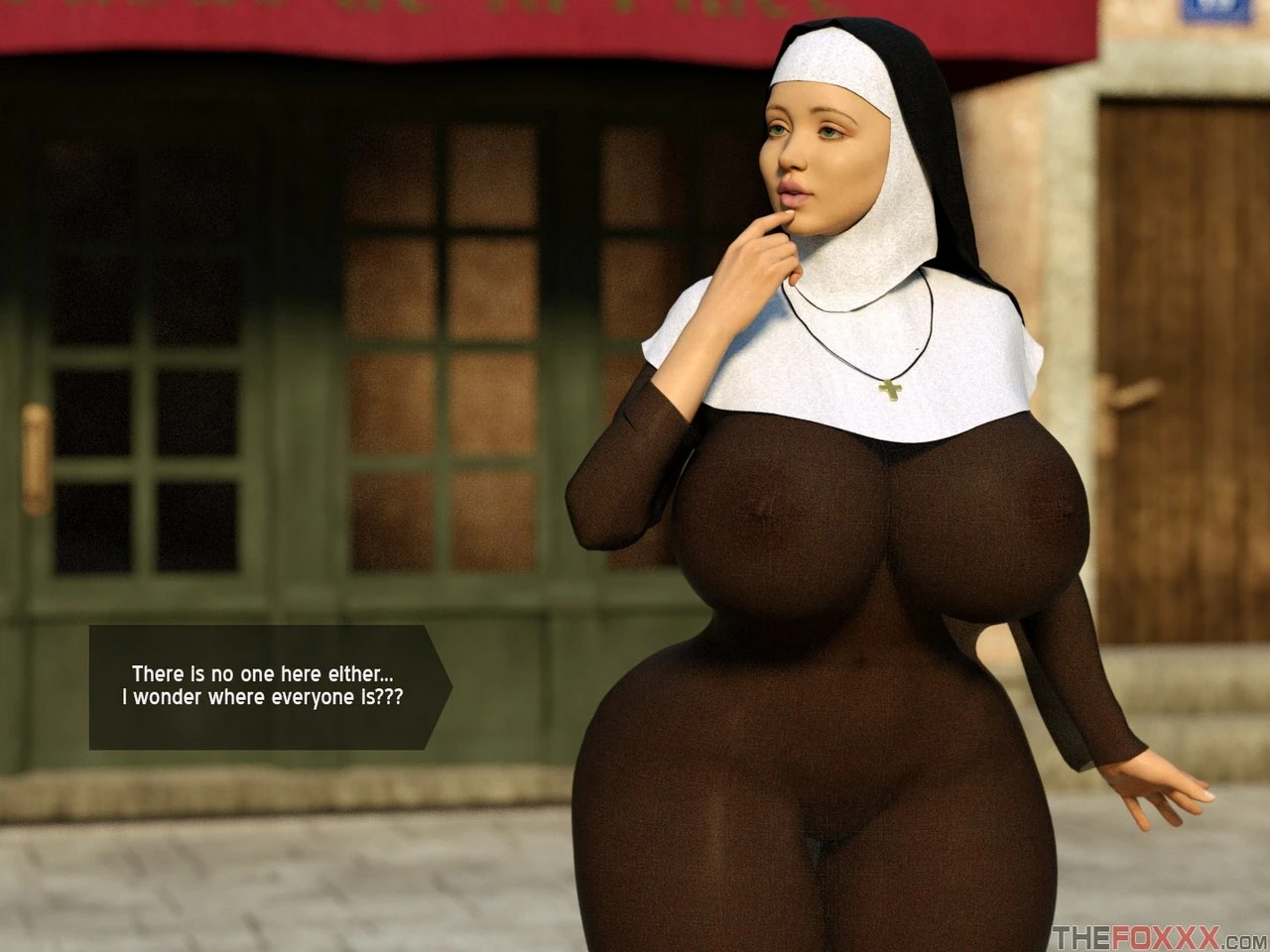 Lily's First Day As A Nun porn comic picture 7
