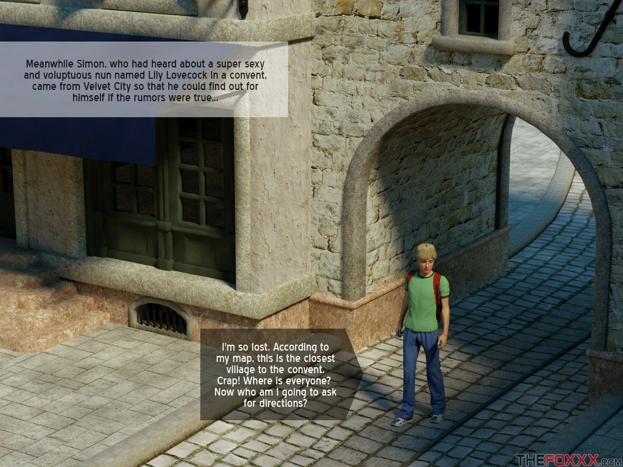 Lily's First Day As A Nun porn comic picture 8