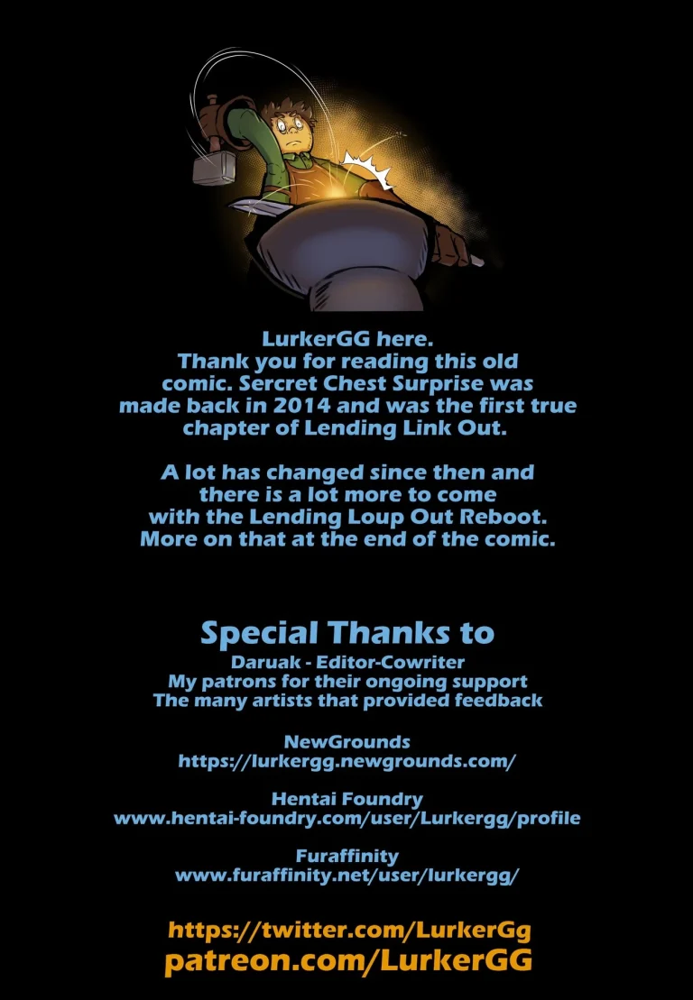 Link Out; Secret Chest Suprise porn comic picture 2