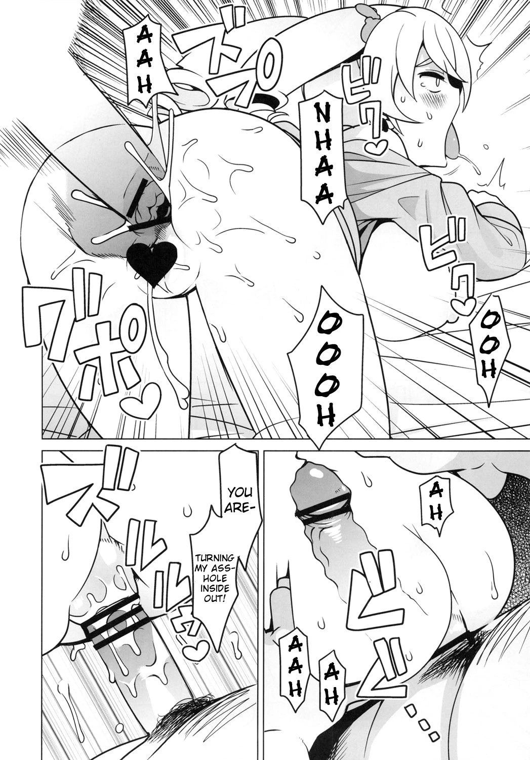 Little Bitch Hunter porn comic picture 15