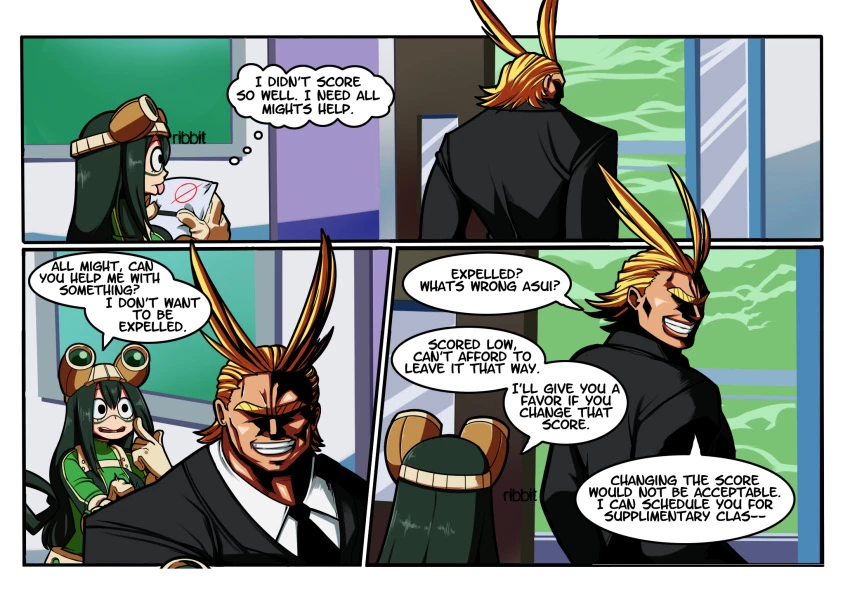 Little Favor porn comic picture 2