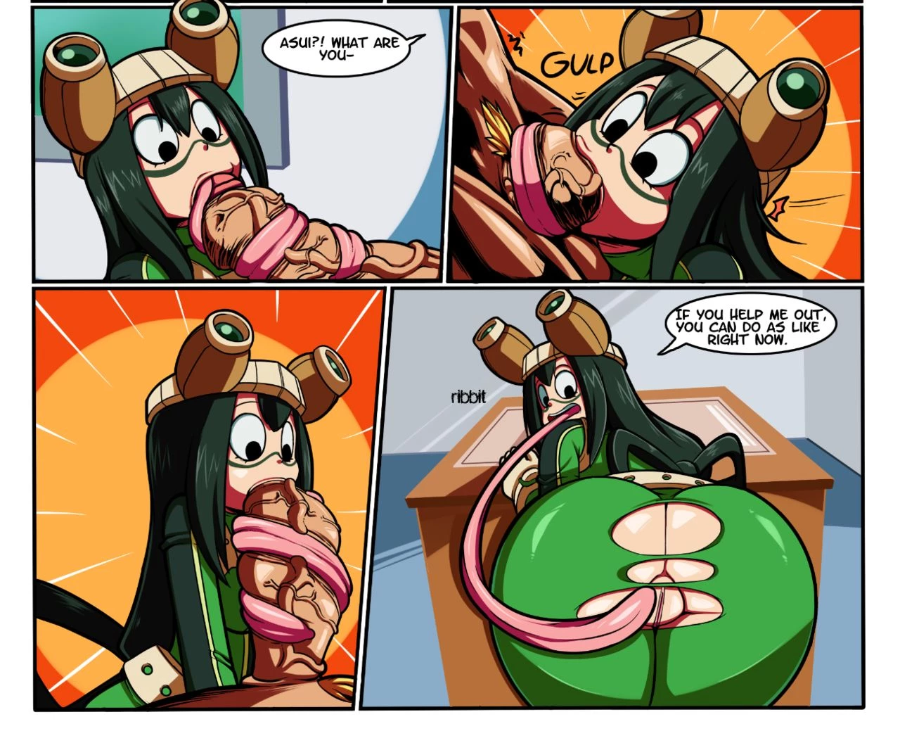 Little Favor porn comic picture 3