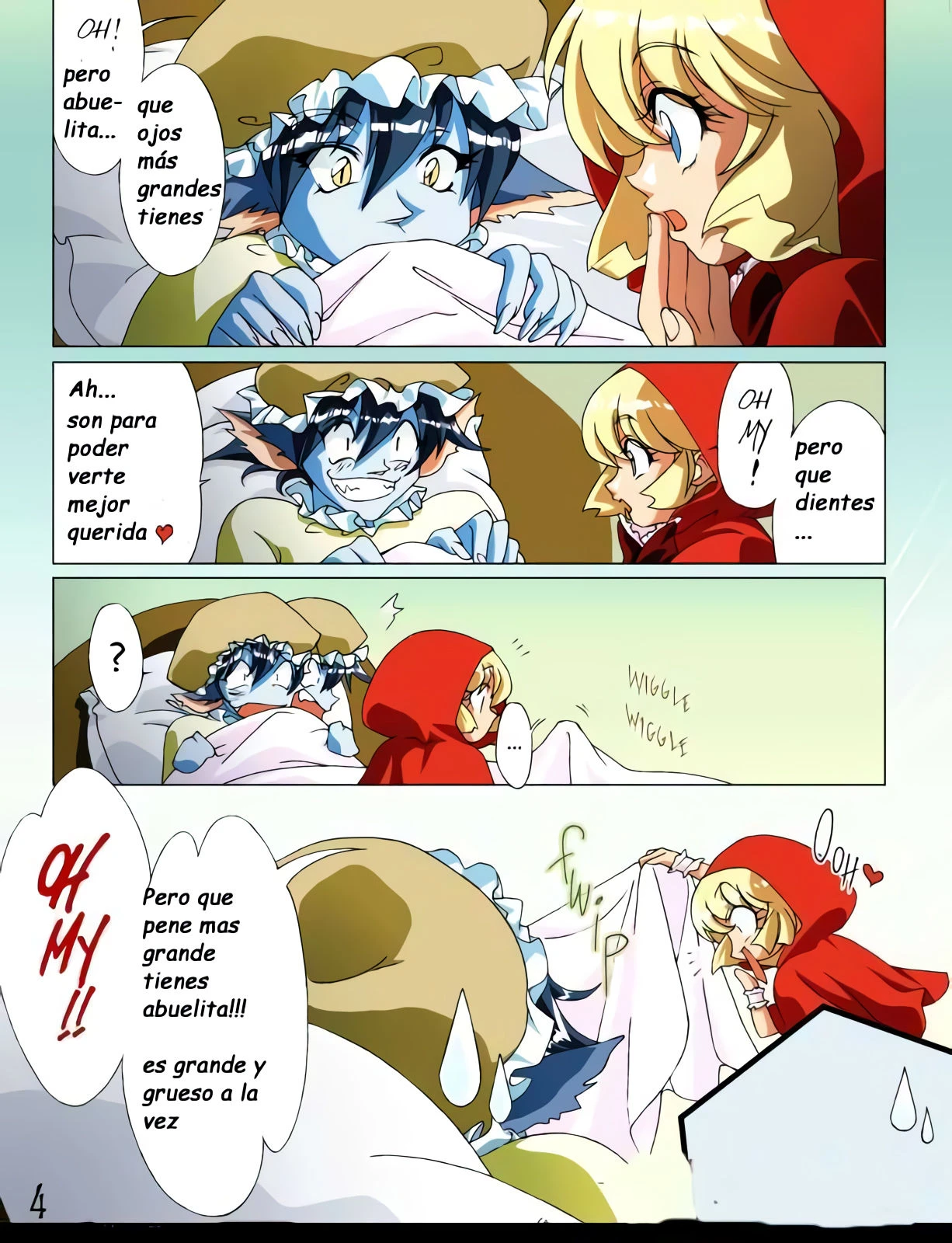 little red riding hood (Spanish) porn comic picture 15