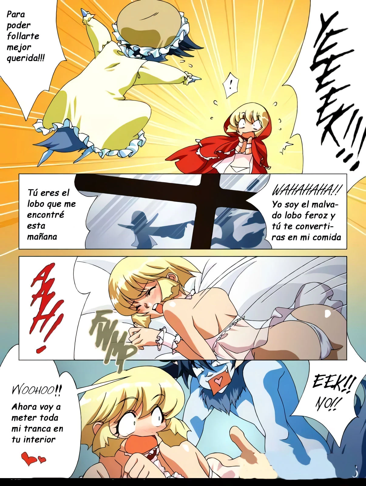 little red riding hood (Spanish) porn comic picture 16
