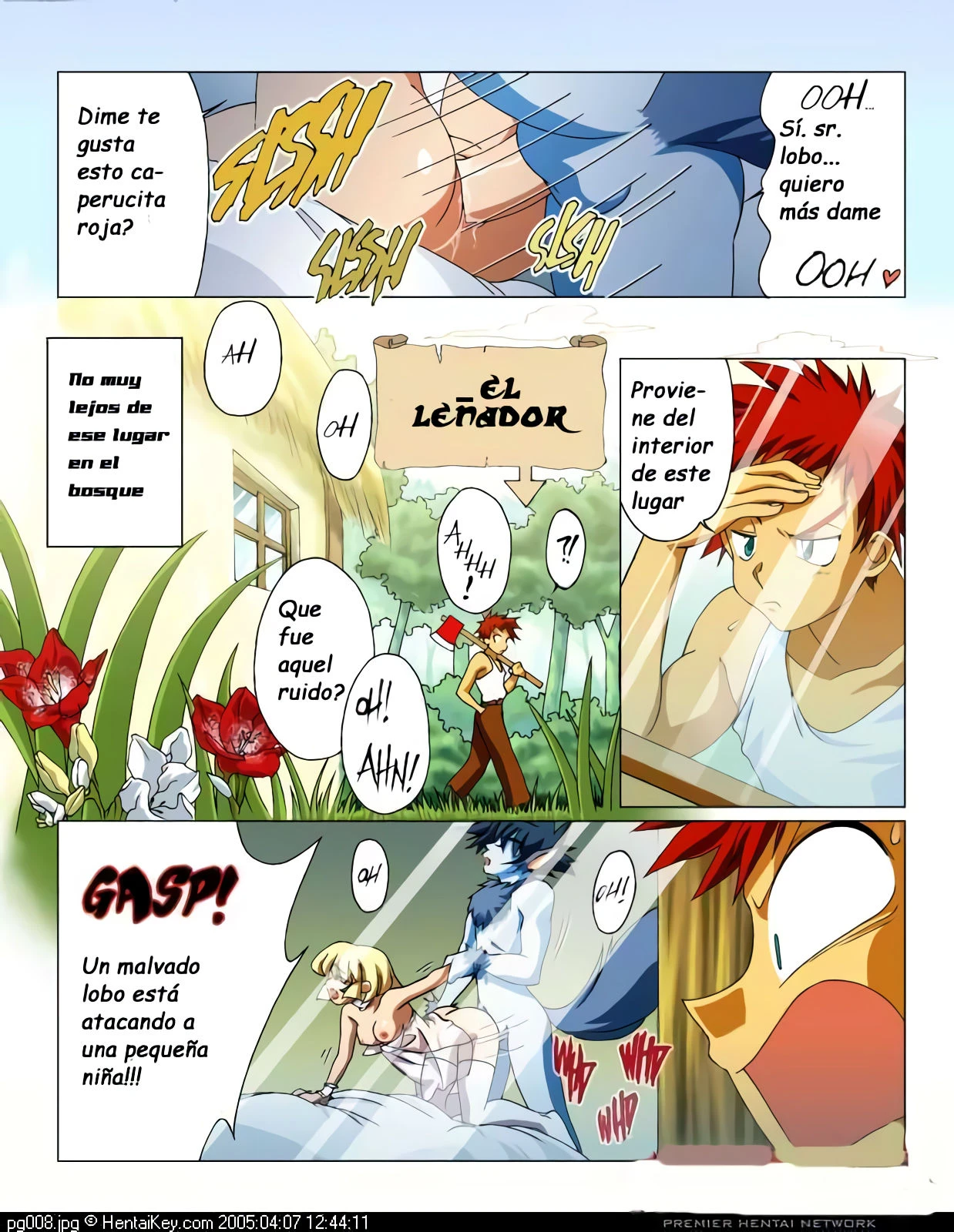 little red riding hood (Spanish) porn comic picture 19