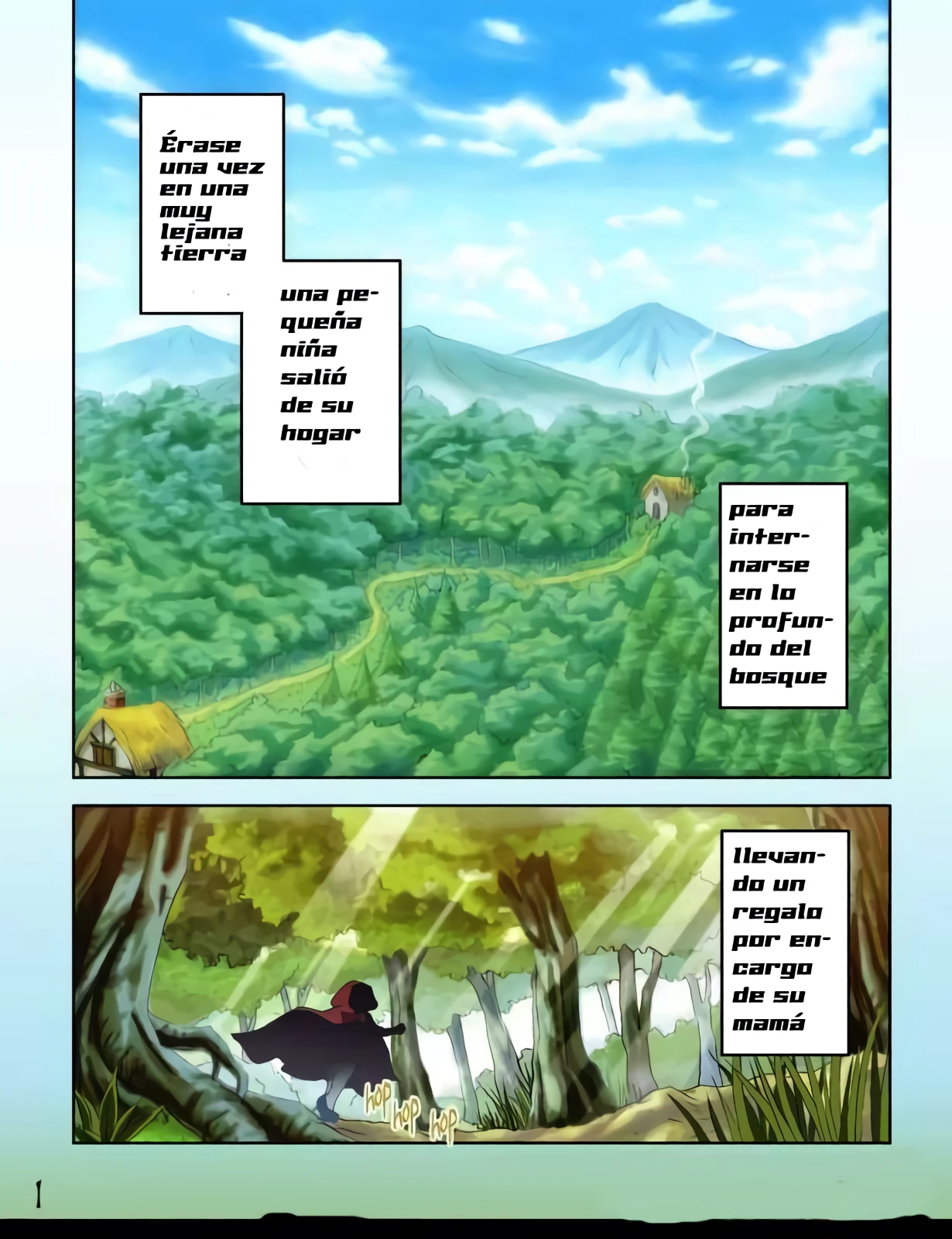 little red riding hood (Spanish) porn comic picture 2