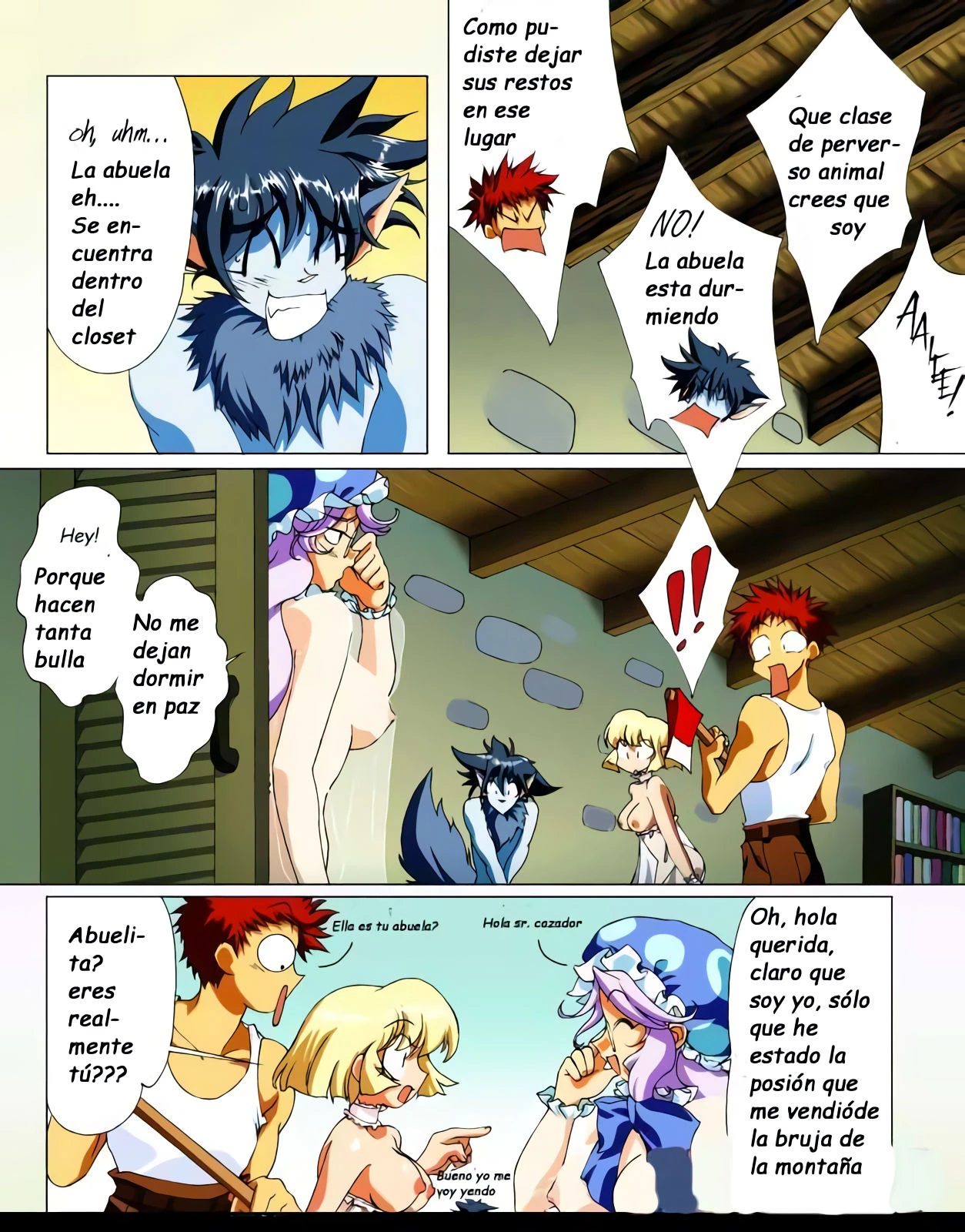 little red riding hood (Spanish) porn comic picture 21