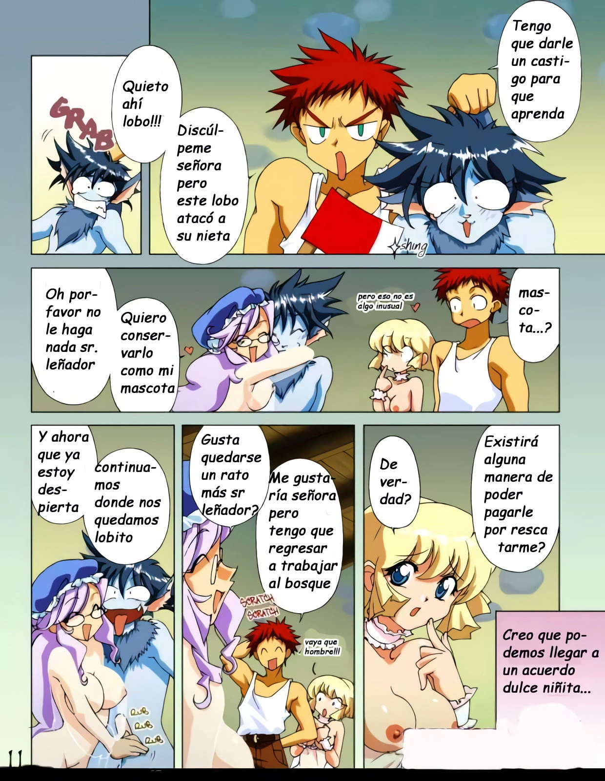 little red riding hood (Spanish) porn comic picture 22