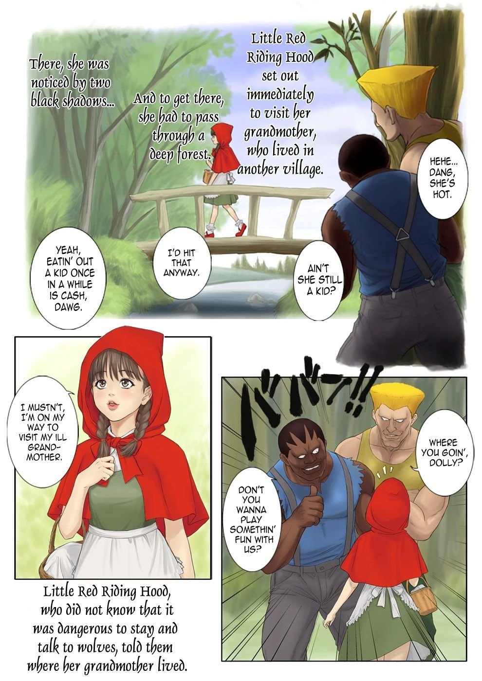 LITTLE RED RIDING HOOD’S ADULT PICTURE BOOK porn comic picture 3