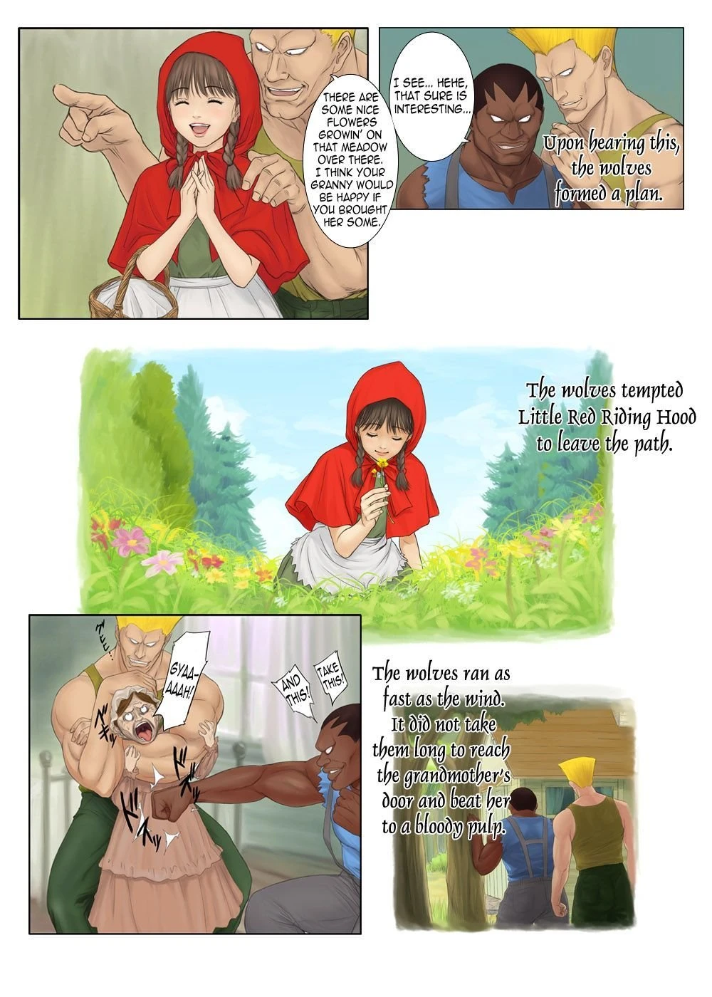 LITTLE RED RIDING HOOD’S ADULT PICTURE BOOK porn comic picture 4