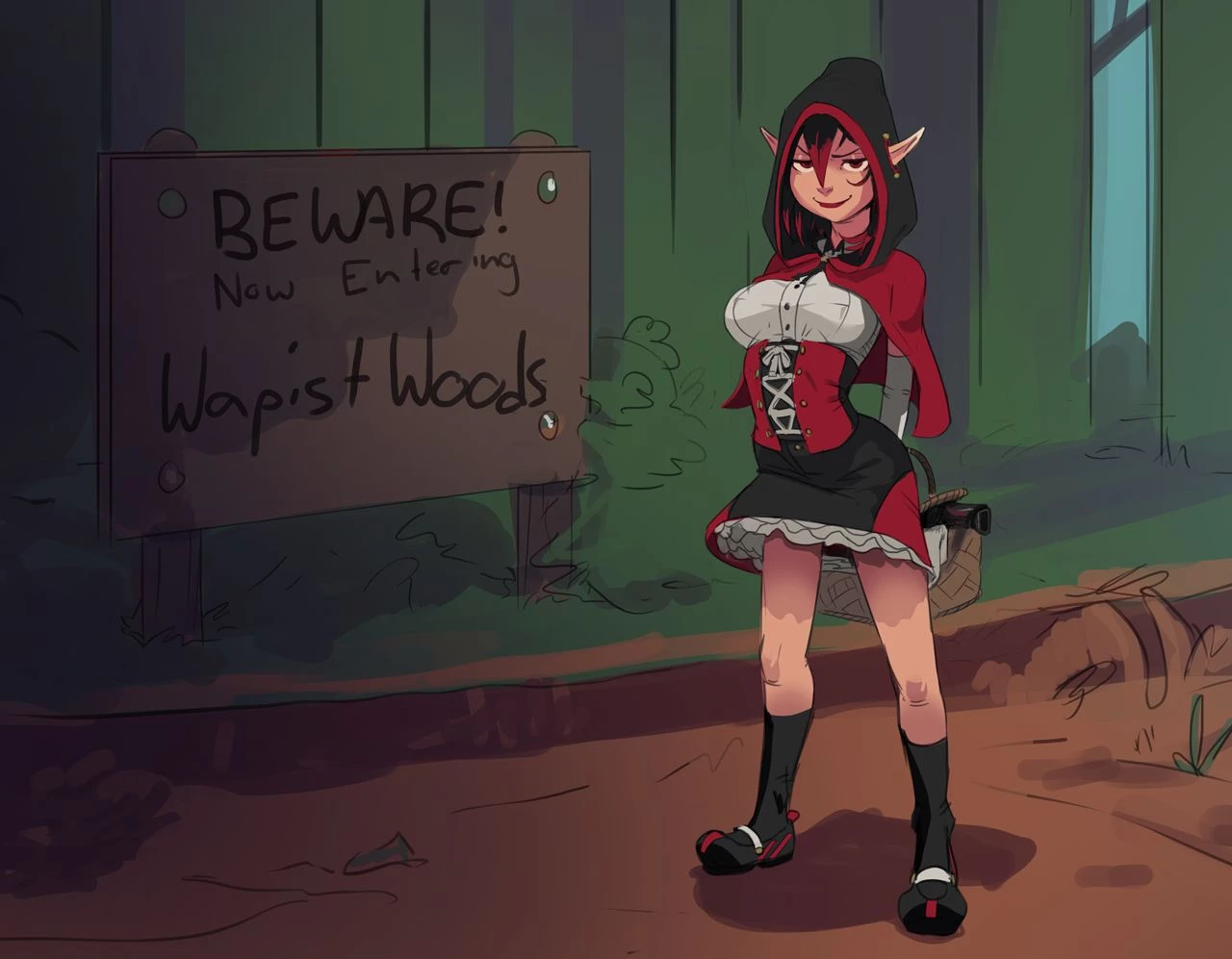 Little Red Riding Terra 10hr porn comic picture 2