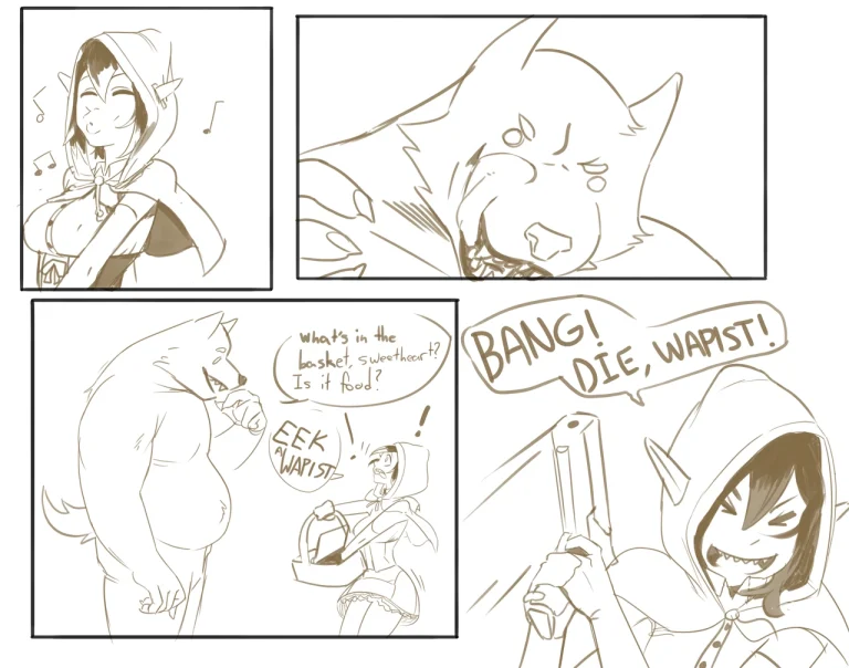 Little Red Riding Terra 10hr porn comic picture 3