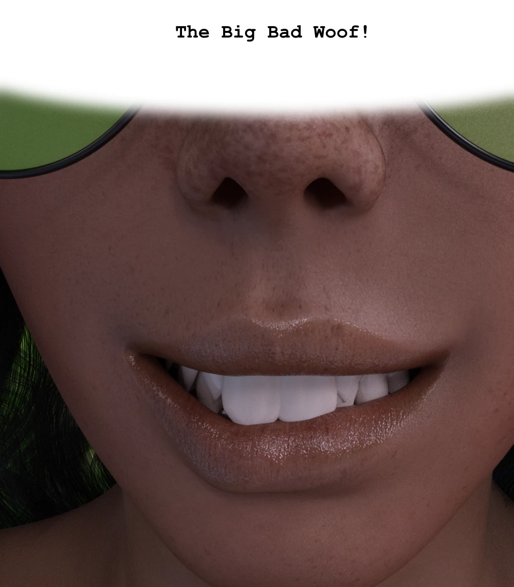 Little Red Striding Hood And The Big Tiddy Wolf porn comic picture 14