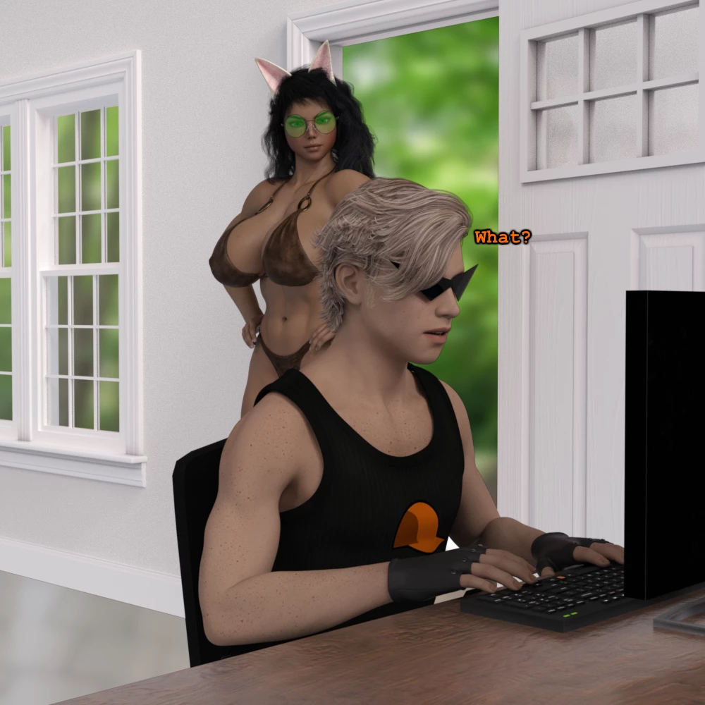 Little Red Striding Hood And The Big Tiddy Wolf porn comic picture 36