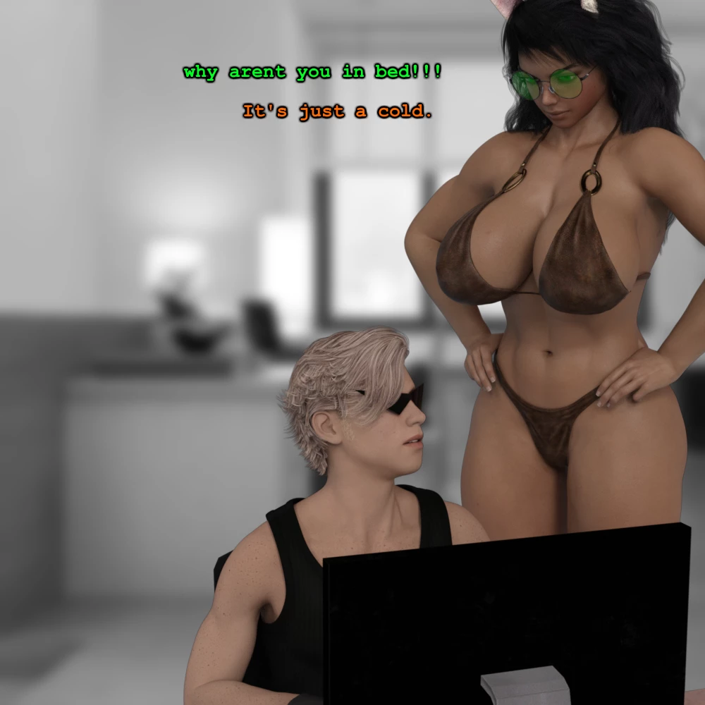 Little Red Striding Hood And The Big Tiddy Wolf porn comic picture 37