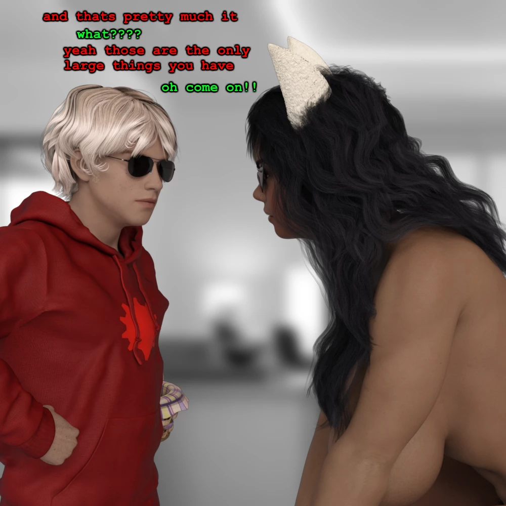 Little Red Striding Hood And The Big Tiddy Wolf porn comic picture 48