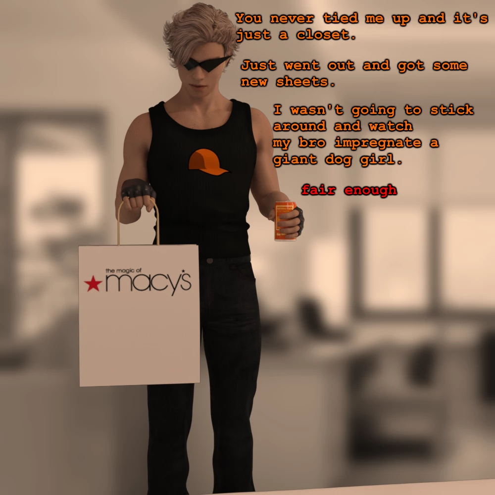 Little Red Striding Hood And The Big Tiddy Wolf porn comic picture 76