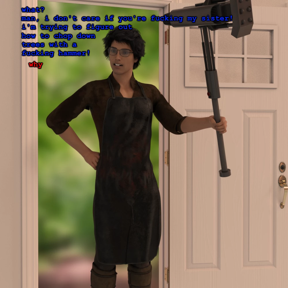 Little Red Striding Hood And The Big Tiddy Wolf porn comic picture 79