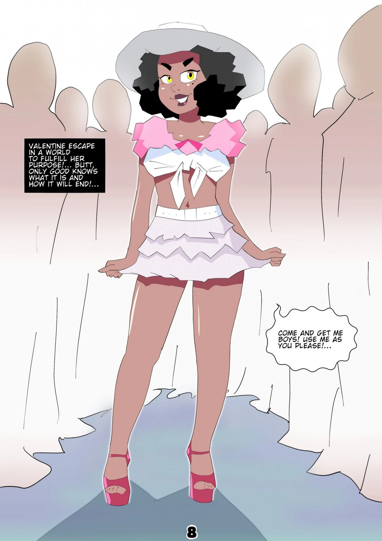 Little Twisted Horny Slut porn comic picture 10