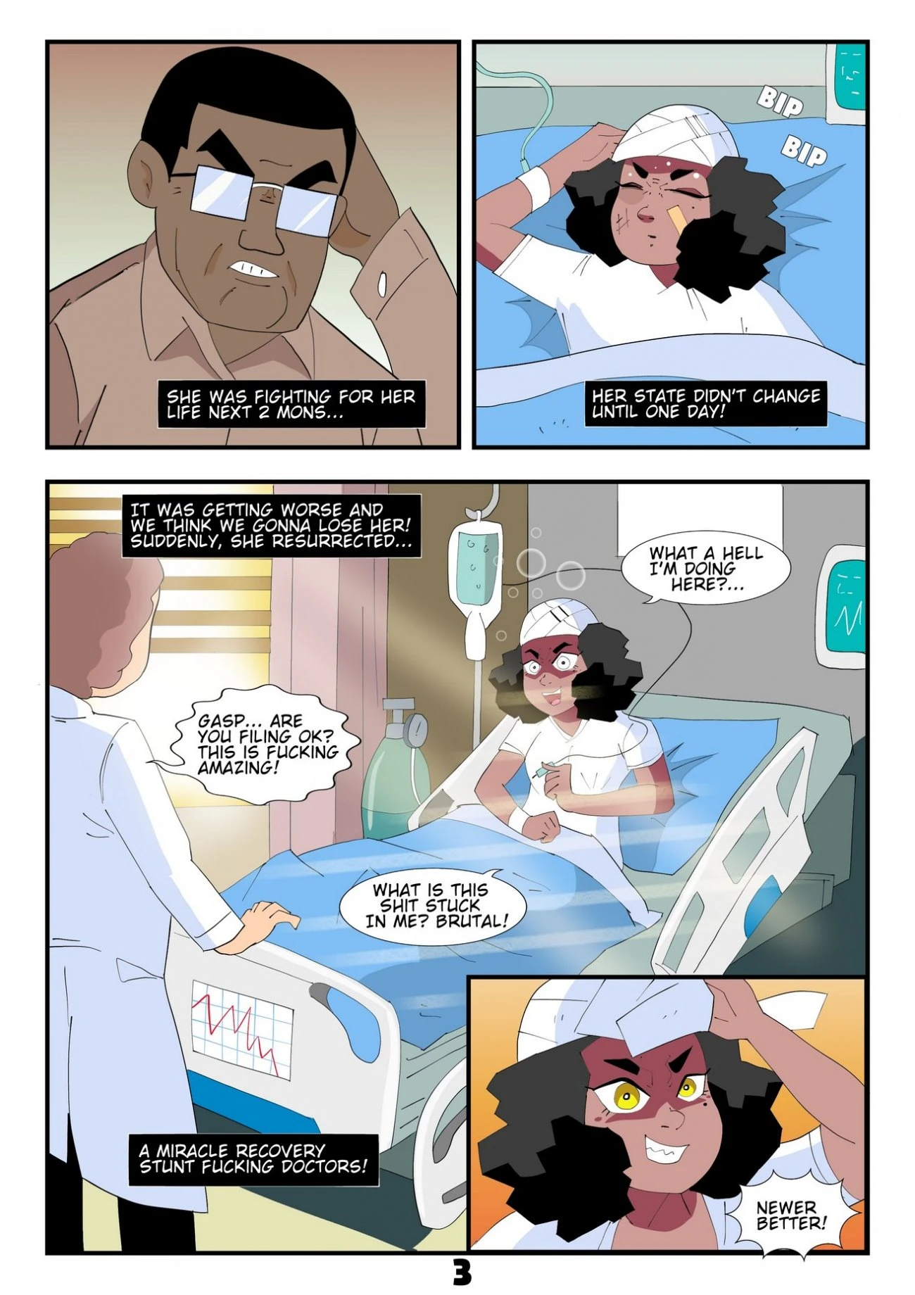 Little Twisted Horny Slut porn comic picture 5