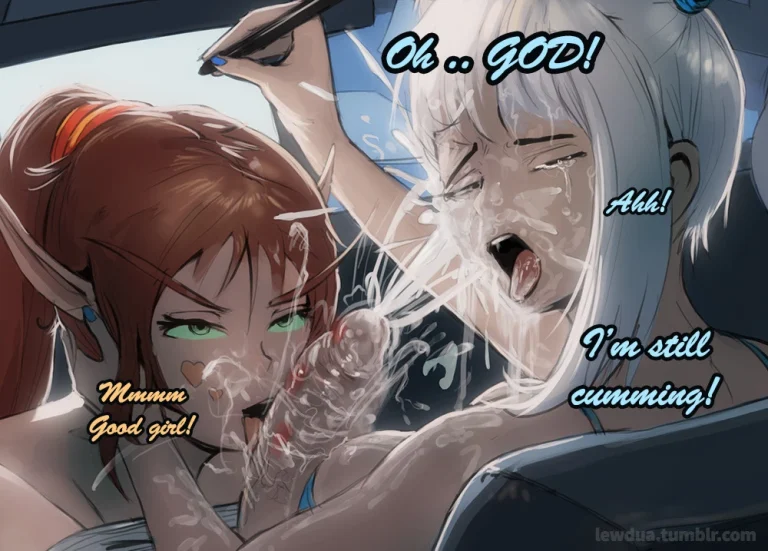 Lochness working at home porn comic picture 9