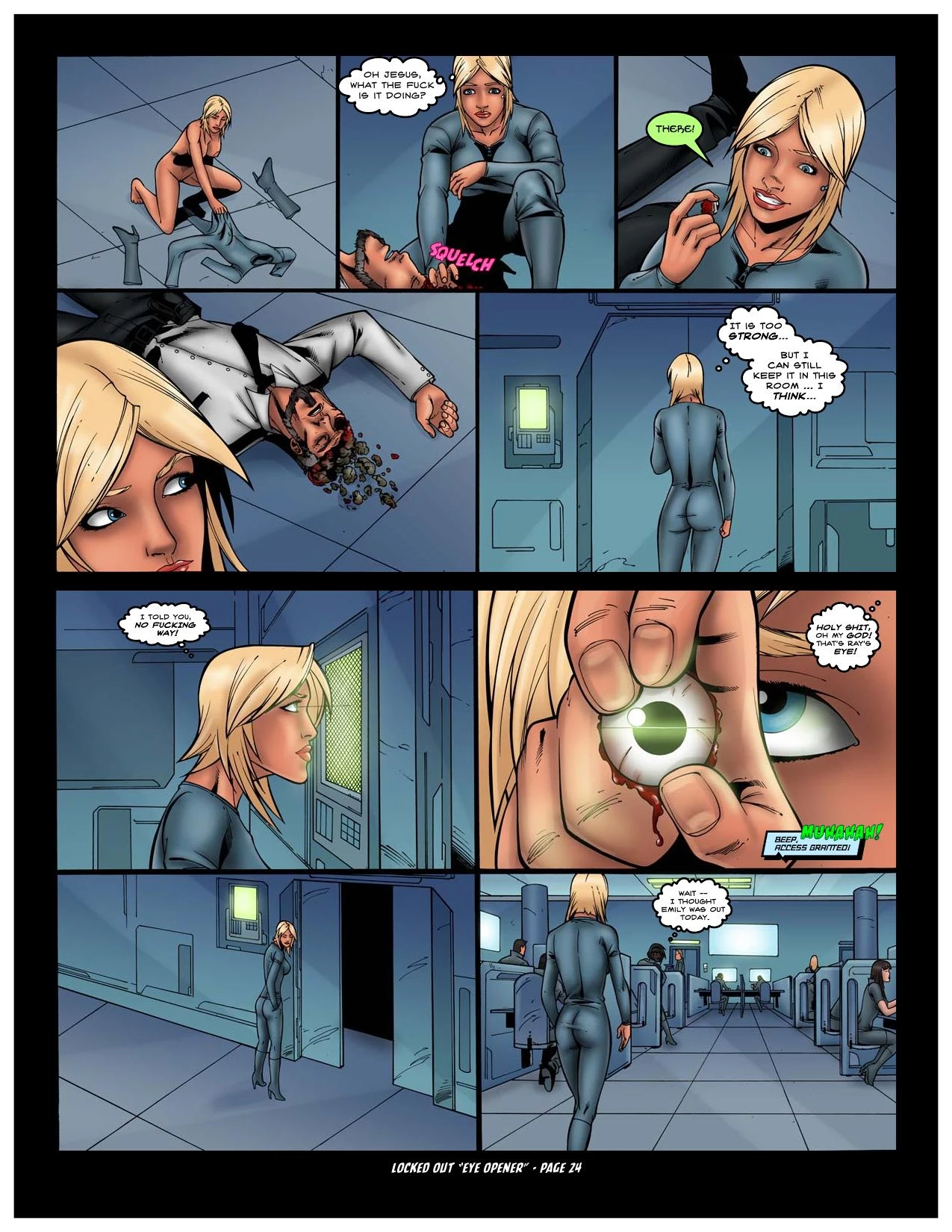 Locked Out #01-#04 EYE OPENER porn comic picture 23