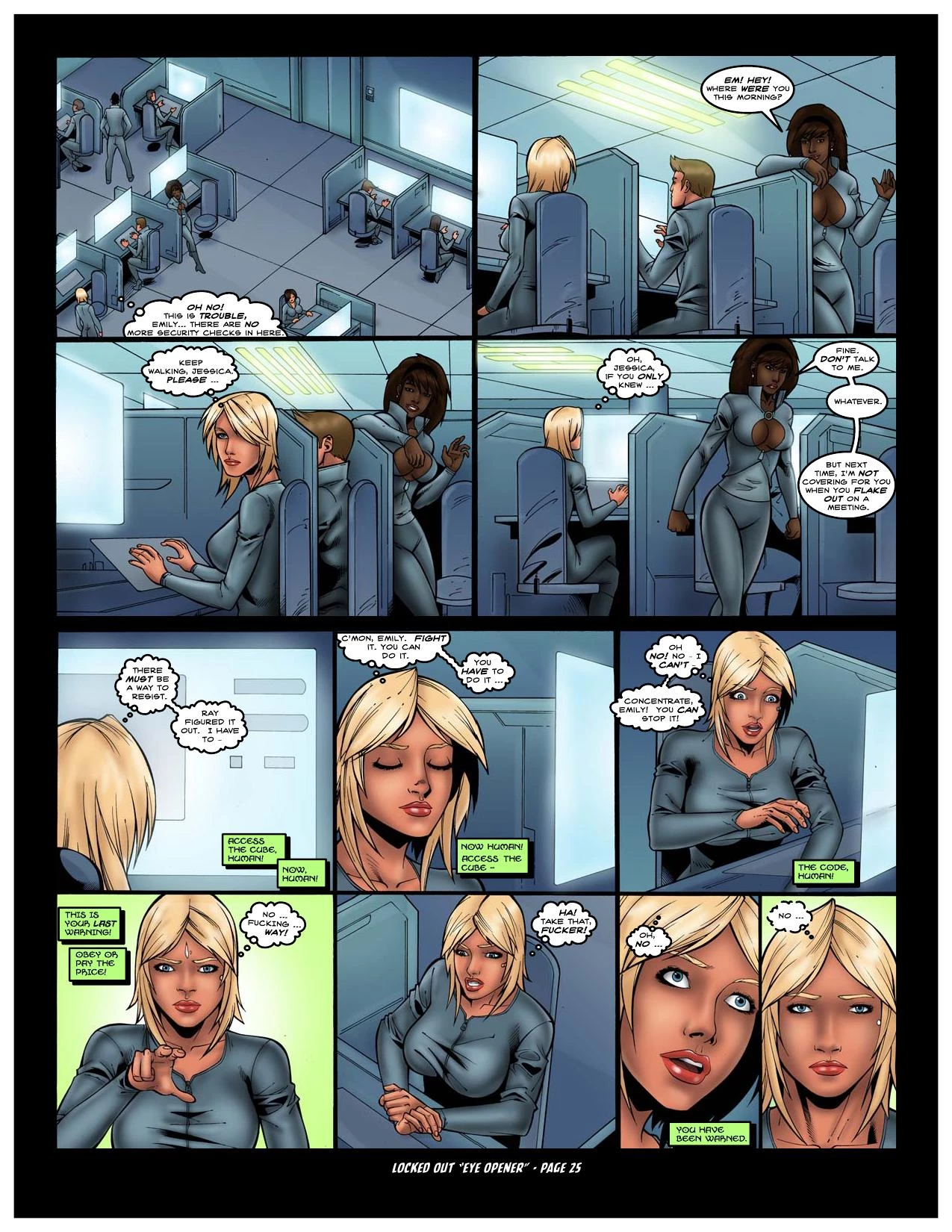 Locked Out #01-#04 EYE OPENER porn comic picture 24