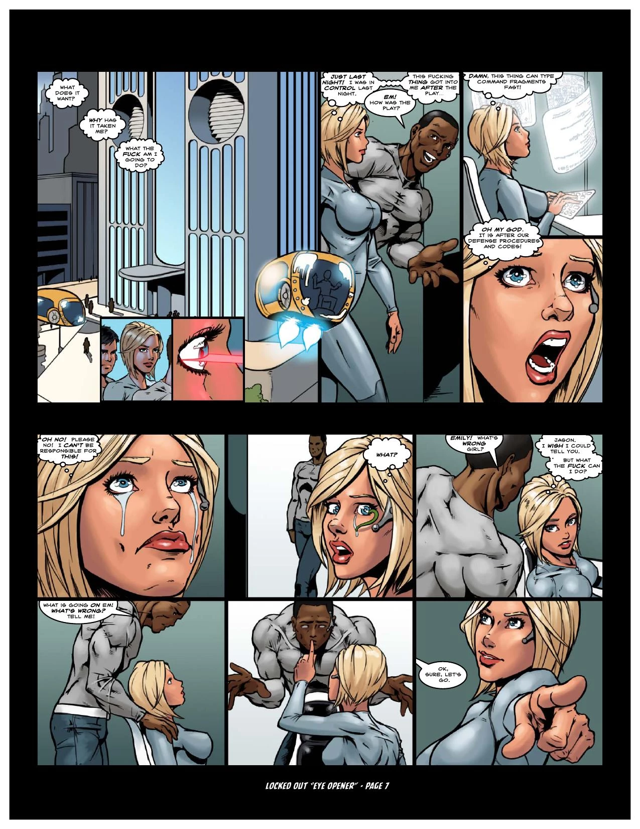 Locked Out #01-#04 EYE OPENER porn comic picture 6