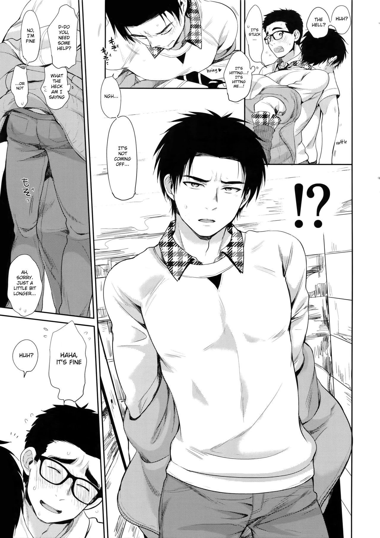 Locker porn comic picture 4