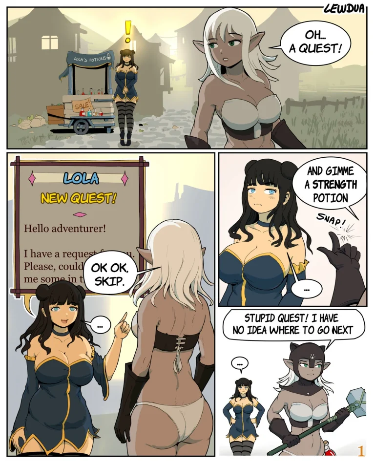 Lola meets Pamela porn comic picture 1