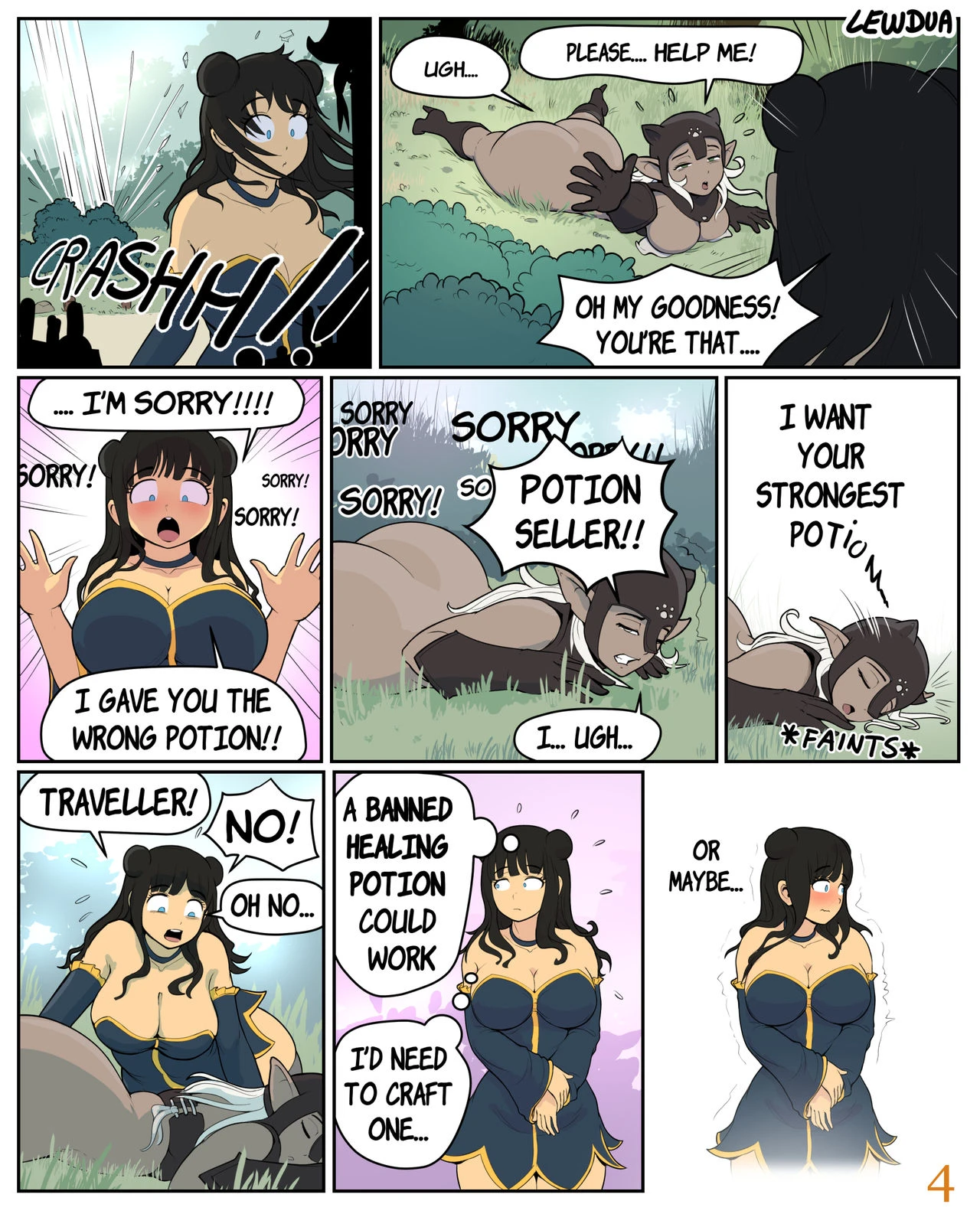 Lola meets Pamela porn comic picture 4