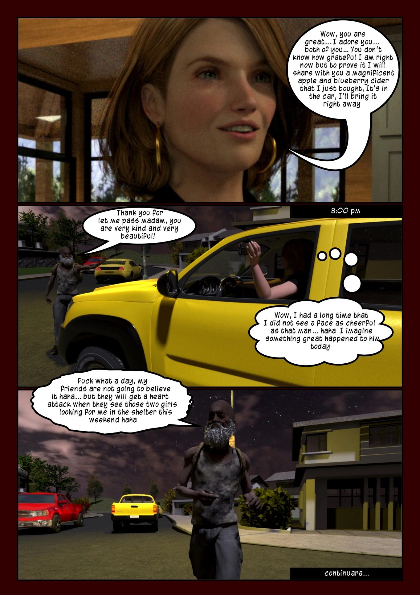 Lonely Swedish Wife 2 porn comic picture 29