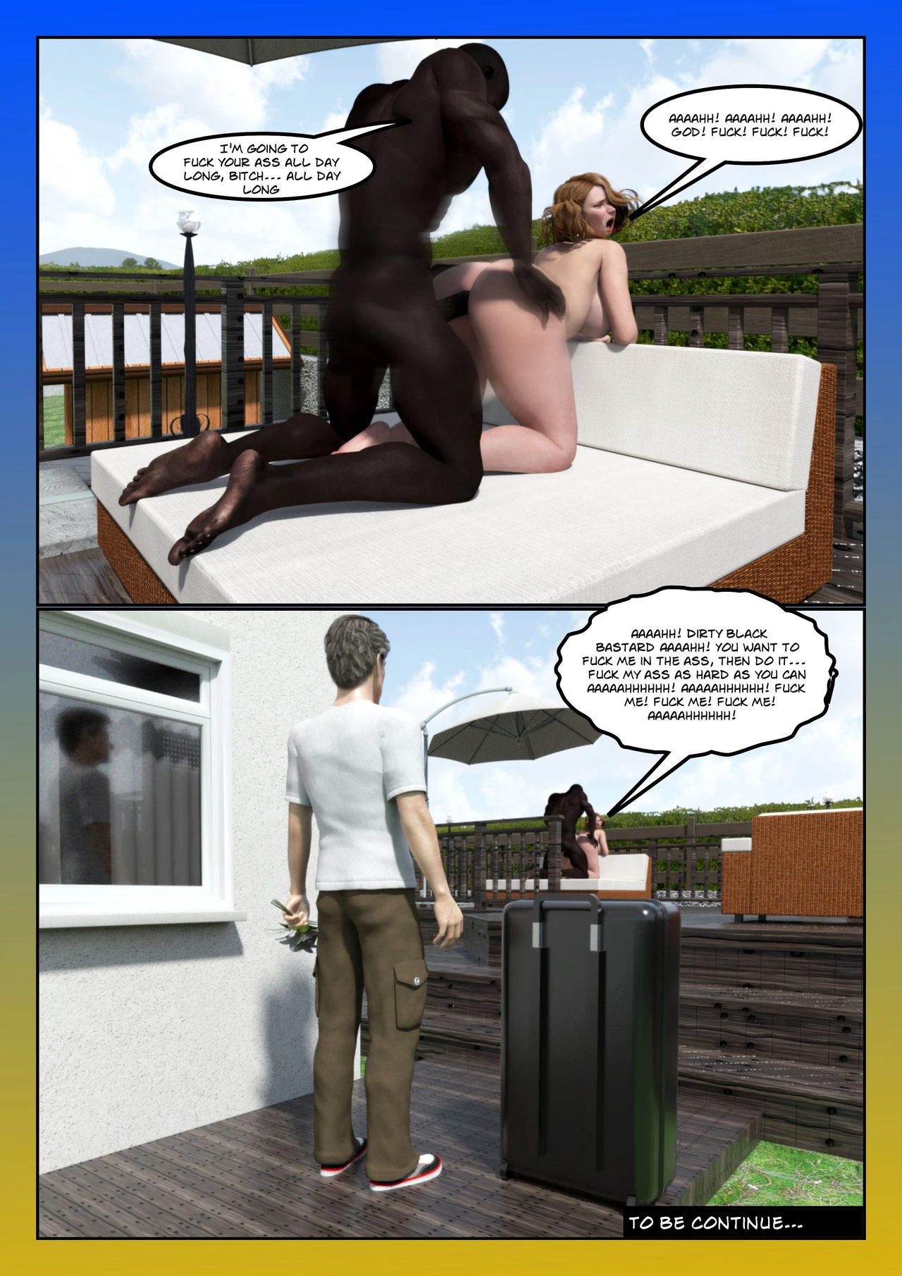 Lonely Swedish Wife 3 porn comic picture 32