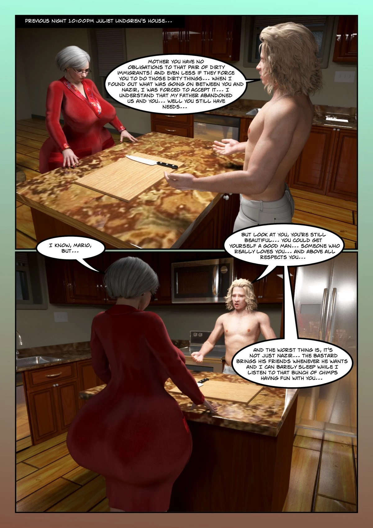 Lonely Swedish Wife 4 porn comic picture 2