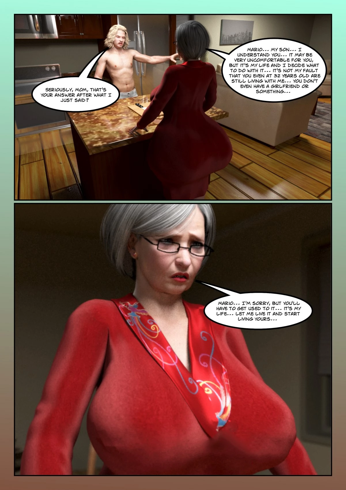 Lonely Swedish Wife 4 porn comic picture 3