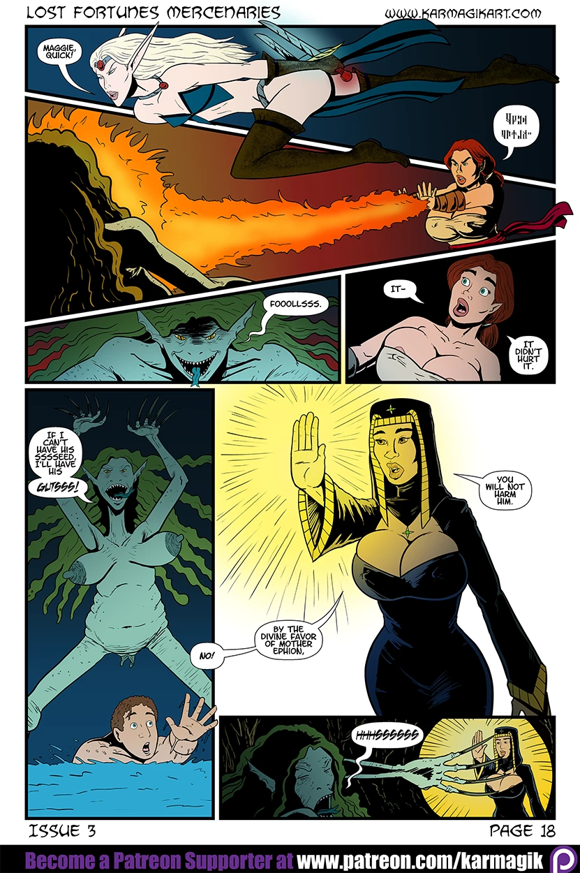 Lost Fortunes - Mercenaries Book 3 porn comic picture 19