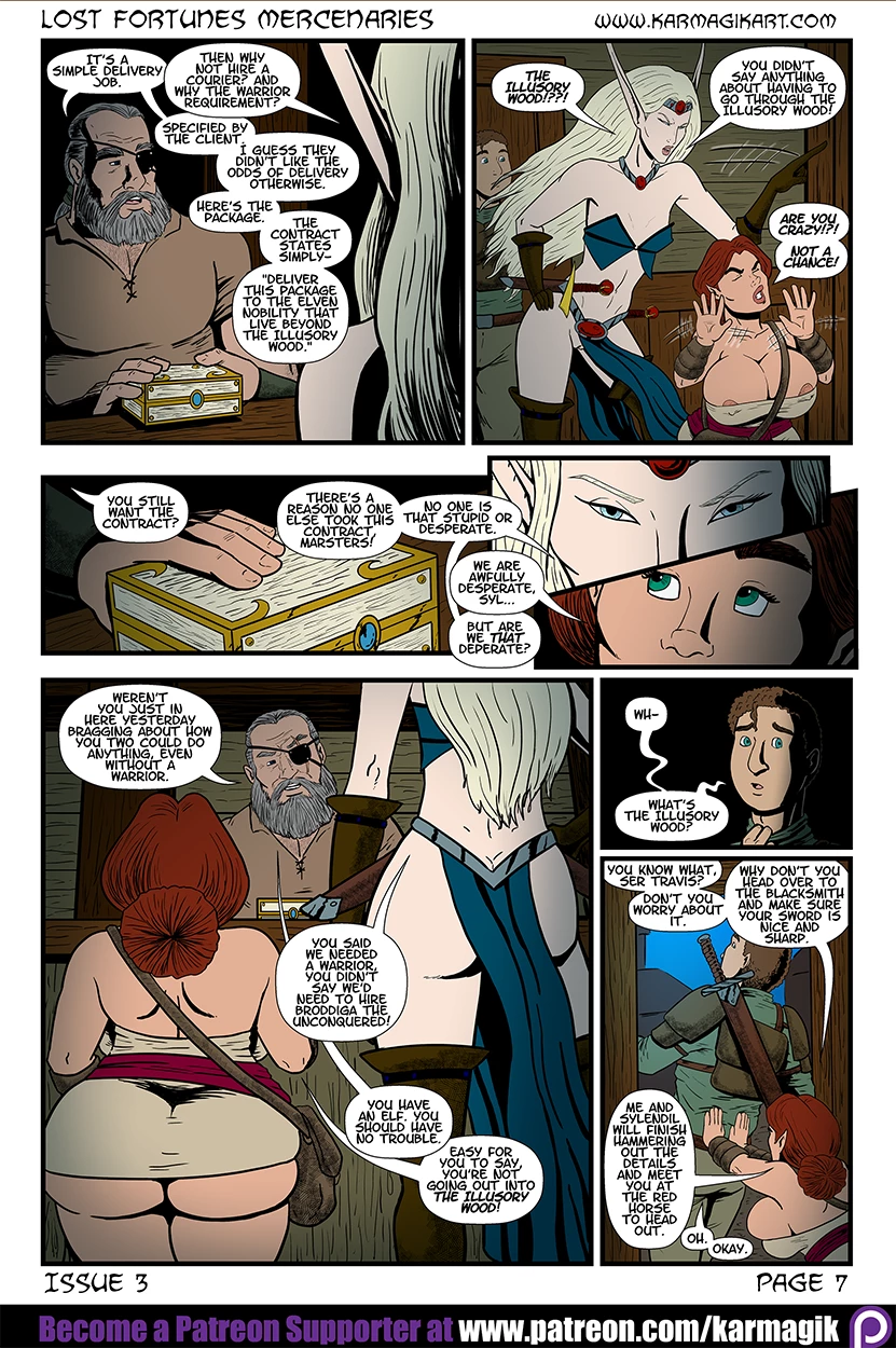 Lost Fortunes - Mercenaries Book 3 porn comic picture 8