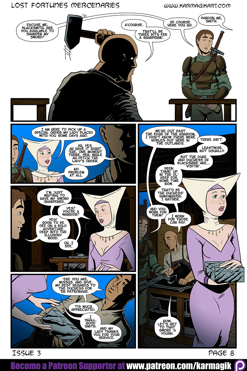 Lost Fortunes - Mercenaries Book 3 porn comic picture 9