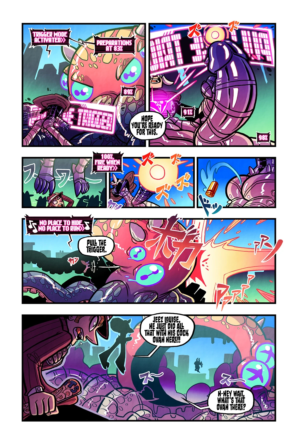 Love Gun. Shot 0: Reload porn comic picture 4