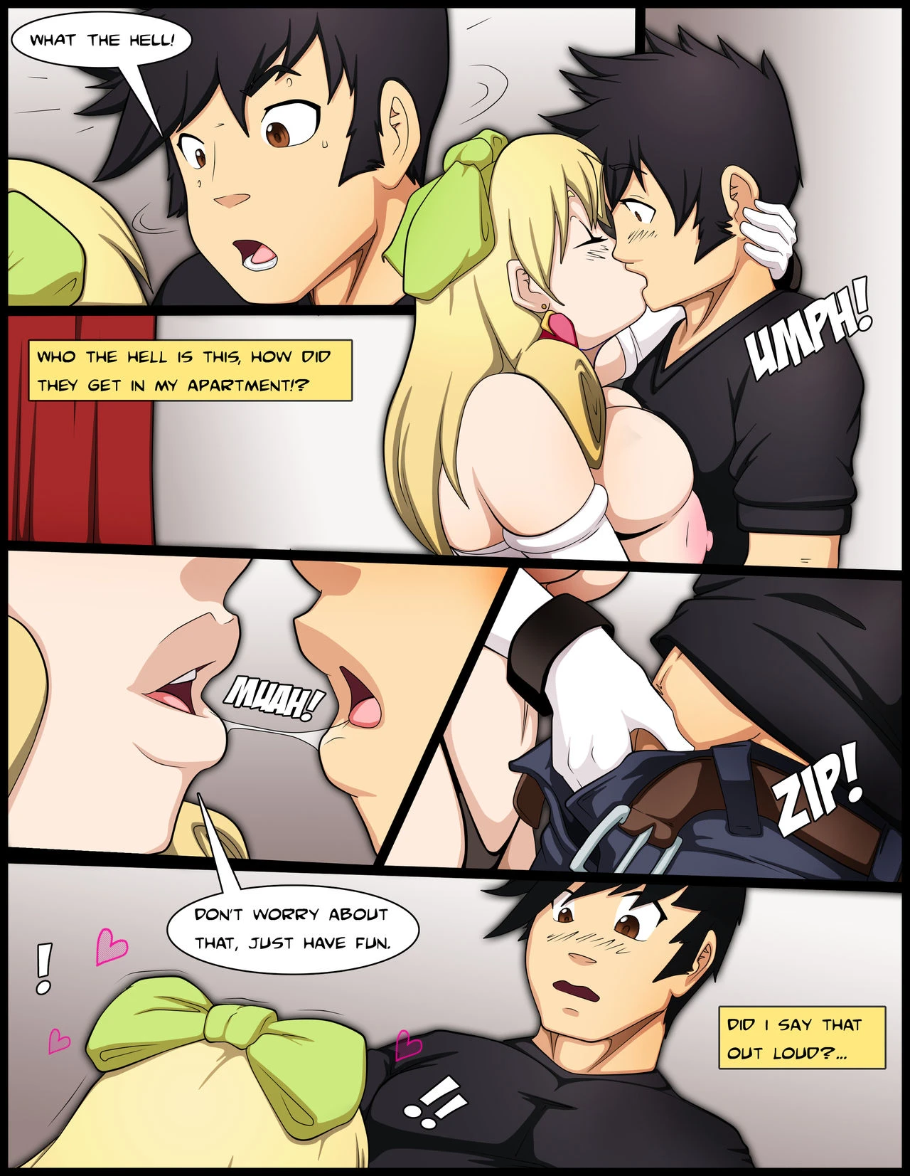 Love Host porn comic picture 4